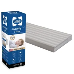 Sealy Butterfly 2-Stage Waterproof Ultra Firm Crib And Toddler Mattress -Baby Products Store GUEST 7a8feed4 d44d 47b1 b57c 1414286dfce1