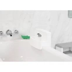 Delta Children PerfectSize 3-in-1 Convertible Sink, Step Stool And Bath Toy For Toddlers/Kids' Perfect For Potty Training - White/Gray -Baby Products Store GUEST 7aeb87b0 51cb 42b5 a774 65972e9da03b