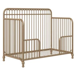 Room & Joy Luna 3-in-1 Convertible Metal Crib JMPA Certified - Gold -Baby Products Store GUEST 7cd57e06 8958 48e3 a294 f1a1481f346b