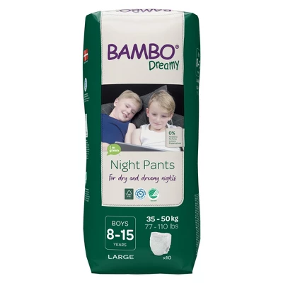 Bambo Dreamy Youth Youth Training Pants Size 8 To 15 Years 77 To 110 Lbs. 1000018877, 30 Ct 4 Bambo Dreamy Youth Youth Training Pants Size 8 To 15 Years 77 To 110 Lbs. 1000018877, 30 Ct - Image 2