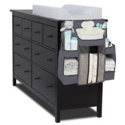 LA Baby Diaper Caddy And Nursery Organizer For Baby's Essentials - Gray -Baby Products Store GUEST 81bf1d11 4d09 4595 ba72 1f8a324565cf