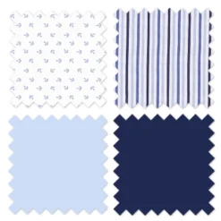Bacati - Little Sailor Anchor Boat Blue Navy 3 Pc Crib Bedding Set -Baby Products Store GUEST 86a37e40 7a27 4ac5 941a f6ba69defd71