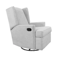 SECOND STORY HOME Hemingway Swivel Recliner Chair - Gray 15 SECOND STORY HOME Hemingway Swivel Recliner Chair - Gray -Baby Products Store GUEST 86cc738c 748e 4947 a068 acaff2b8cb46