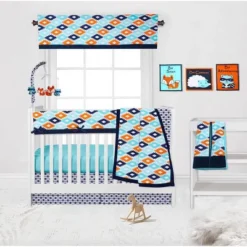 Bacati - Liam Boys Aqua/Orange/Navy Musical Mobile -Baby Products Store GUEST 8d3f4618 9805 42d3 861e de49fb4c285d