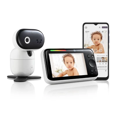 Motorola 5" Wifi HD Video Baby Monitor W/PTZ - PIP1510Connect 3 Motorola 5" Wifi HD Video Baby Monitor W/PTZ - PIP1510Connect