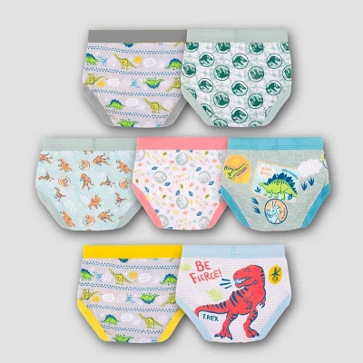 Toddler Boys' Jurassic World 7pk Briefs 3 Toddler Boys' Jurassic World 7pk Briefs