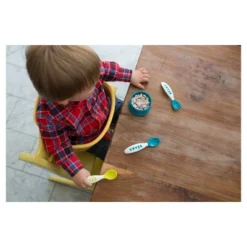 Beaba Baby 2nd Stage Ergonomic Baby Cutlery, Set Of 10 (6 Spoons + 4 Forks) -Baby Products Store GUEST 90181337 fcc7 4172 8720 83824d5cbaa3