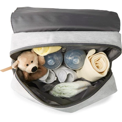 Eddie Bauer Cascade Back Pack Diaper Bag - Black/Gray 10 Eddie Bauer Cascade Back Pack Diaper Bag - Black/Gray - Image 8