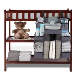 LA Baby Diaper Caddy And Nursery Organizer For Baby's Essentials - Gray -Baby Products Store GUEST 96edecf4 ff75 4d23 a189 383067fd9767