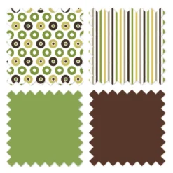 Bacati - Mod Dots Stripes Green Yellow Beige Brown 3 Pc Crib Bedding Set -Baby Products Store GUEST 98dbd2f2 f8e0 4d3b 912f acc48bc0b7fb