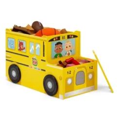 Delta Children Cocomelon School Bus Toy Box - Greenguard Gold Certified -Baby Products Store GUEST 9c2256b7 ac8e 4c0b 9973 d3c3ab9480ef