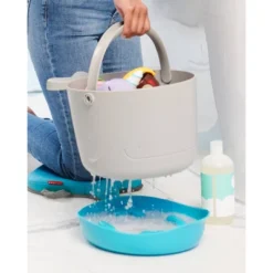 Skip Hop Moby Stowaway Bath Toy Bucket - Gray -Baby Products Store GUEST 9ec29ed1 b29b 4a7b b6b0 f2c788baadc4