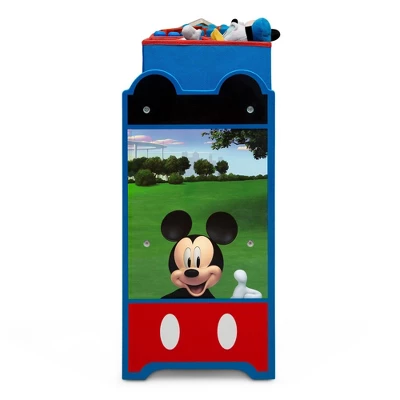 Delta Children Disney Mickey Mouse Deluxe 9 Bin Design And Store Toy Organizer 8 Delta Children Disney Mickey Mouse Deluxe 9 Bin Design And Store Toy Organizer - Image 6