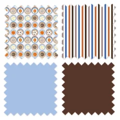 Bacati - Mod Sports Blue Orange Chocolate 4 Pc Toddler Bedding Set -Baby Products Store GUEST a0990614 4b0a 4dfe ade0 d4389e66f50e