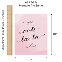 Big Dot Of Happiness Paris, Ooh La La - Unframed Eiffel Tower Nursery And Kids Room Linen Paper Wall Art - Set Of 4 - Artisms - 8 X 10 Inches 10 Big Dot Of Happiness Paris, Ooh La La - Unframed Eiffel Tower Nursery And Kids Room Linen Paper Wall Art - Set Of 4 - Artisms - 8 X 10 Inches -Baby Products Store GUEST a142022f 7ec7 492e 8692 c780c2e11671