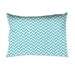 Bacati - Herringbone Aqua Muslin 3 Pc Toddler Bed Sheet Set 100 Pecent Cotton -Baby Products Store GUEST a412ca3e eab2 4475 a7a7 f0c4a6db7b87