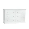 Suite Bebe Shailee Universal 6 Drawer Double Dresser - White