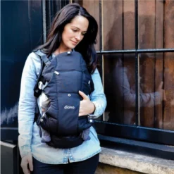 Diono Carus Complete 4-in-1 Baby Carrier, Detachable Backpack, Front & Back Carry