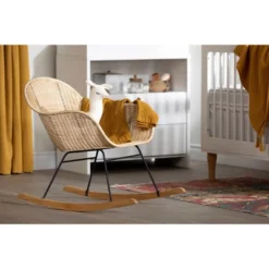 South Shore Balka Rocking Accent Chair - Rattan -Baby Products Store GUEST ac48cf9a f87d 440c bc7a 66e9bd30f1d8