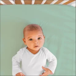 The Peanutshell Fitted Crib Sheets - Green Botanical Leaf - 4pk -Baby Products Store GUEST acf13871 1897 44b8 84d1 27884bc8aca1