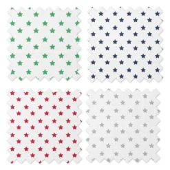 Bacati - Stars Boys Swaddling Muslin Blankets Of 4 (Navy,Green, Red,Gray) -Baby Products Store GUEST af08d297 b0f4 42bf 8644 e11e8bea98da