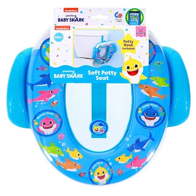 Pinkfong Baby Shark Fun At Sea Soft Potty Seat With Potty Hook 13 Pinkfong Baby Shark Fun At Sea Soft Potty Seat With Potty Hook - Image 11