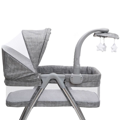 Simmons Kids' City Sleeper Bassinet - Gray Tweed 7 Simmons Kids' City Sleeper Bassinet - Gray Tweed - Image 5