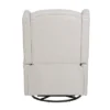 Second Story Home Hemingway Swivel Recliner Chair - Canvas