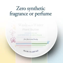 Wash With Water Plant Body Butter (Unscented), Vegan Healing Ointment Cream For Dry & Sensitive Skin, 7 Oz Tub -Baby Products Store GUEST b7bd57ee d214 4a5f 8b15 92482762361a