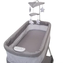 Simmons Kids' Shooting Star Rocking Bassinet With Airflow Mesh - Platinum -Baby Products Store GUEST b83c3a53 b649 4c5f 9317 bf74758a427c