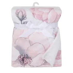 Lambs & Ivy Botanical Baby Watercolor Floral Pink Fleece Baby Blanket -Baby Products Store GUEST b8a65cb2 ce0b 4e8a a934 6ac2624031f5