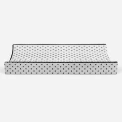 Bacati - Hearts Quilted Muslin Changing Pad Cover Black -Baby Products Store GUEST b9f639b9 83e7 4116 8038 b8f7618c5fa4