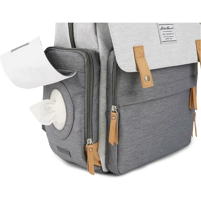 Eddie Bauer Cascade Back Pack Diaper Bag - Black/Gray 5 Eddie Bauer Cascade Back Pack Diaper Bag - Black/Gray - Image 3