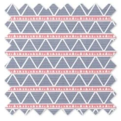 Bacati - Emma Coral/Navy Large Triangles Quilted Muslin Changing Pad Cover -Baby Products Store GUEST bc475d39 424e 47f8 ac05 3ae63be5e21b