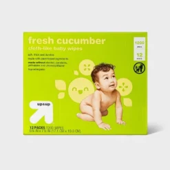Fresh Cucumber Baby Wipes- Up & Up™ (Select Count) -Baby Products Store GUEST c0cbc493 2713 4dd4 8592 f12c00490c6b