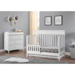 Oxford Baby Castle Hill 4-in-1 Crib - Barn White -Baby Products Store GUEST c33cf48d 69be 4dc2 9415 e72b8fd34037