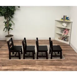 Rectangle Table With 4 Chairs Espresso - Gift Mark 9 Rectangle Table With 4 Chairs Espresso - Gift Mark -Baby Products Store GUEST c49bd99d 42d6 445a b5d4 6bcf14af8db0