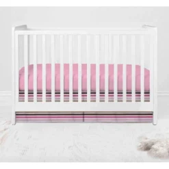 Bacati - Mod Dots Stripes Pink Fuschia Beige Chocolate 3 Pc Crib Bedding Set -Baby Products Store GUEST c5d52dc8 79a1 4dda 8a20 0de62cad6b53