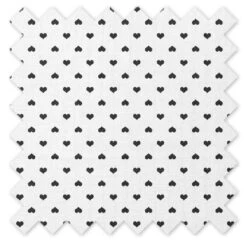 Bacati - Hearts Quilted Muslin Changing Pad Cover Black -Baby Products Store GUEST c711d6d2 f07e 41c4 b967 33788ed5ef0c