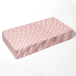 Bacati - Olivia Triangles Coral Muslin 3 Pc Toddler Bed Sheet Set -Baby Products Store GUEST c7c0c852 b631 45c3 b29a 1af5ae096890