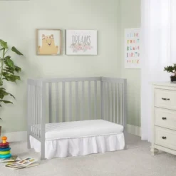 Dream On Me JPMA Certified Edgewood 4-in-1 Convertible Mini Crib -Baby Products Store GUEST c83ad069 4d6d 4f43 90e2 65404ae574d0