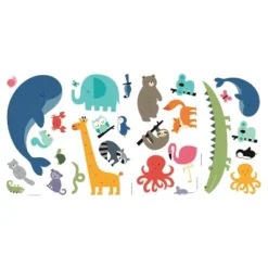RoomMates We Are One Animal Peel And Stick Wall Decal -Baby Products Store GUEST c8e9a697 4250 41c1 9222 71c7e6a6bf0a