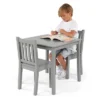 3pc Kids' Wood Table And Chair Set - Humble Crew
