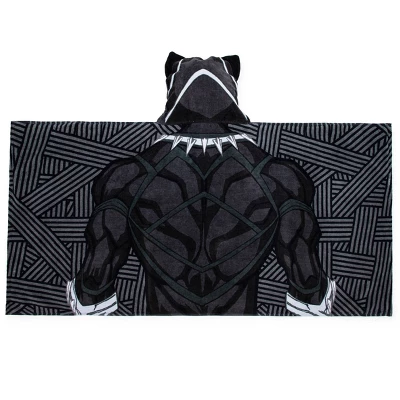 Black Panther Hooded Towel 5 Black Panther Hooded Towel - Image 3