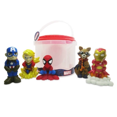 Disney Marvel Avengers 6pc Bath Toy Set - Disney Store 3 Disney Marvel Avengers 6pc Bath Toy Set - Disney Store