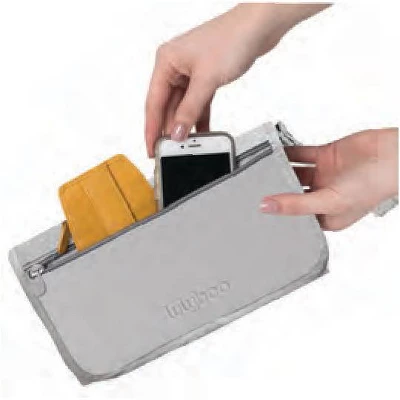 Lulyboo Portable Diaper Changing Pouch - Bubbles 6 Lulyboo Portable Diaper Changing Pouch - Bubbles - Image 4