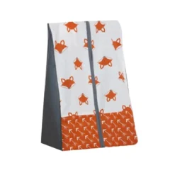 Bacati - Playful Fox Orange Gray 10 Pc Crib Bedding Set With Long Rail Guard Cover -Baby Products Store GUEST d35a3417 c4b5 4db5 9308 3007f06ba741