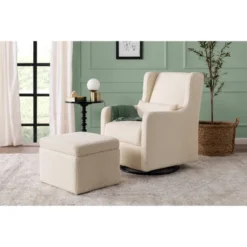 Carter's By DaVinci Adrian Swivel Glider With Storage Ottoman 25 Carter's By DaVinci Adrian Swivel Glider With Storage Ottoman -Baby Products Store GUEST d795fae3 a3b8 4c7e badf fa57c7b774db