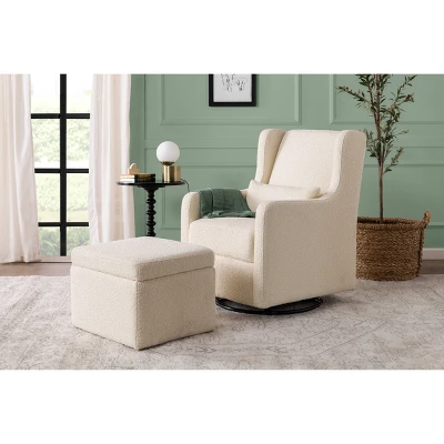 Carter's By DaVinci Adrian Swivel Glider With Storage Ottoman 12 Carter's By DaVinci Adrian Swivel Glider With Storage Ottoman - Image 10