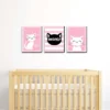 Big Dot Of Happiness Purr-fect Kitty Cat - Kitten Meow Nursery Wall Art And Kids Room Decorations - Gift Ideas - 7.5 X 10 Inches - Set Of 3 Prints